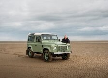 Land Rover Launches A Year Of Defender Celebrations With Giant 1km Sand Drawing And Trio Of Limited Editions