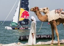 Land Rover Oman hosts second Act of Global Extreme Sailing Series™